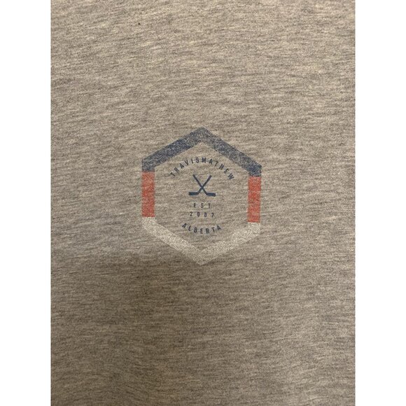 Travis Matthew Grey T-shirt XXL 100%‎ Pima Cotton - Picture 3 of 8